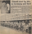19810306 IRISH GUARDS BIKED TO GERMANY CN